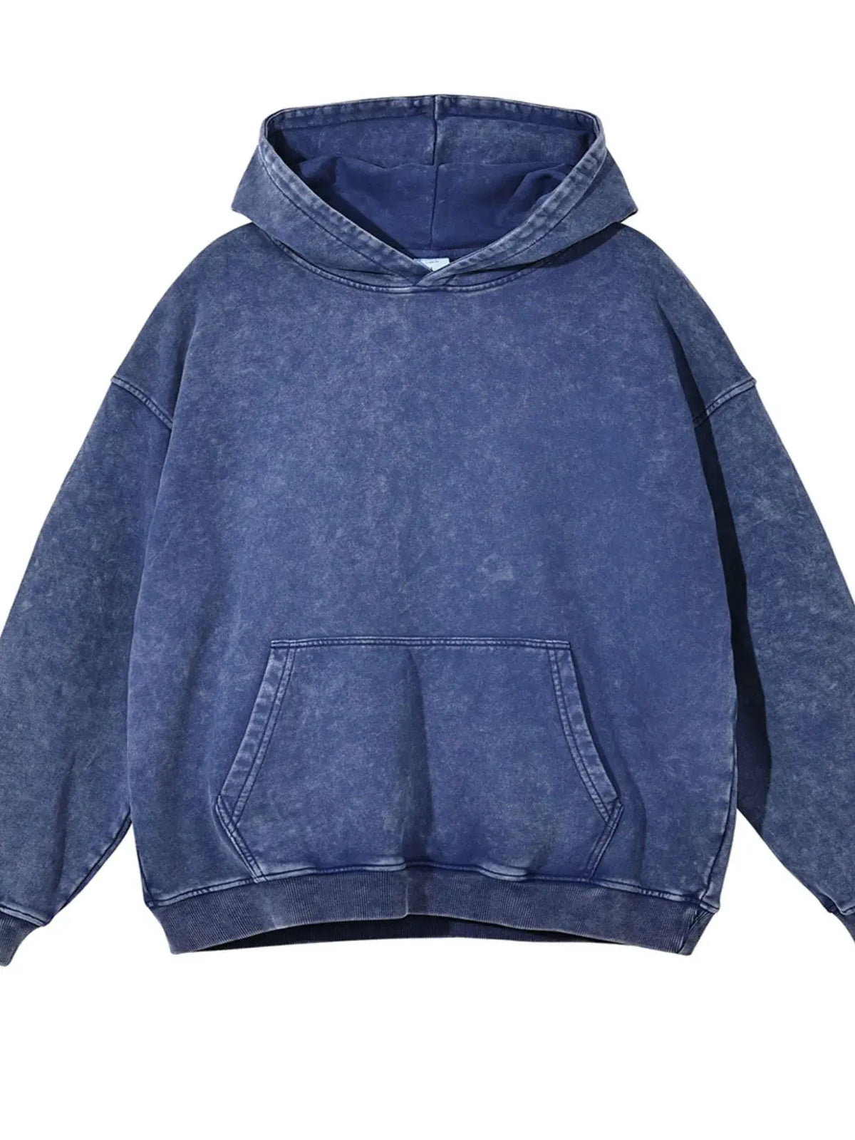 Men's Washed Oversized Long Sleeve Hoodie by Trendsi