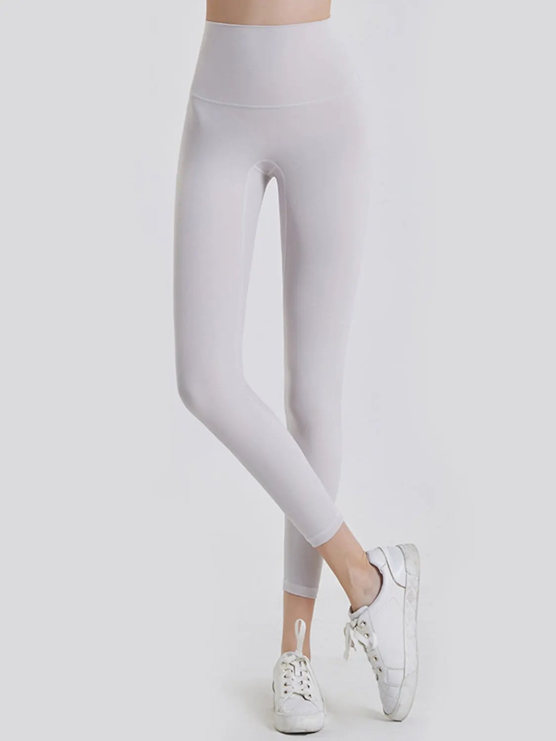 Wide Waistband Sports Leggings by Partner Label