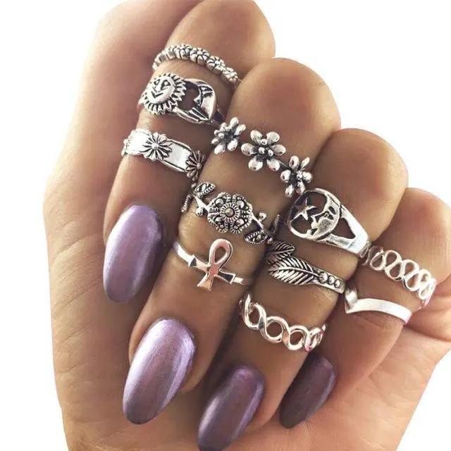 Our Favorite set of rings - Vintage Knuckle Rings! by Maiden-Art