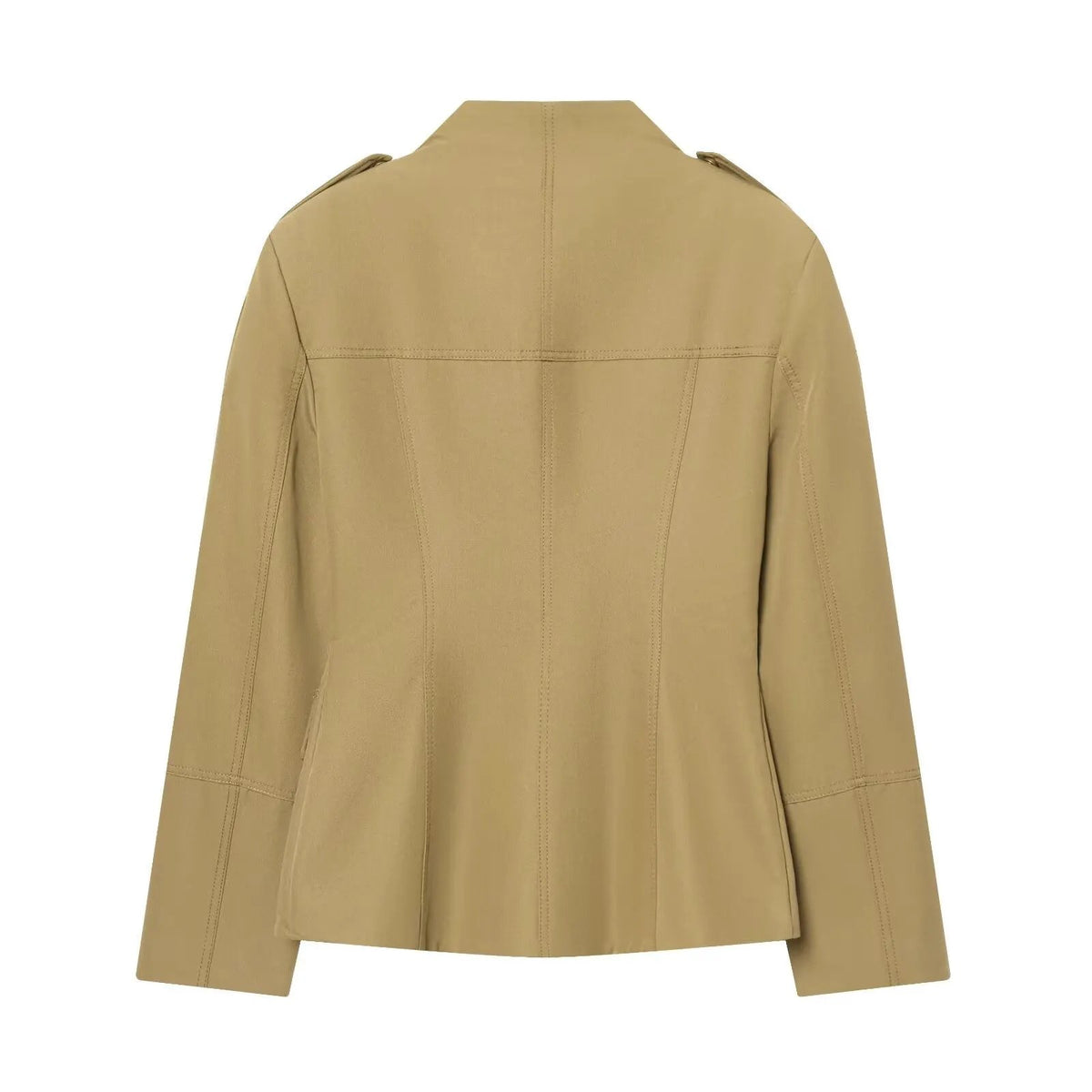 Women's Jacket Beige Khaki Safari Utility BYMANYC ® New York SOHO SAFARI FIELD MILITARY JACKET - New Collection by BYMANYC ® New York