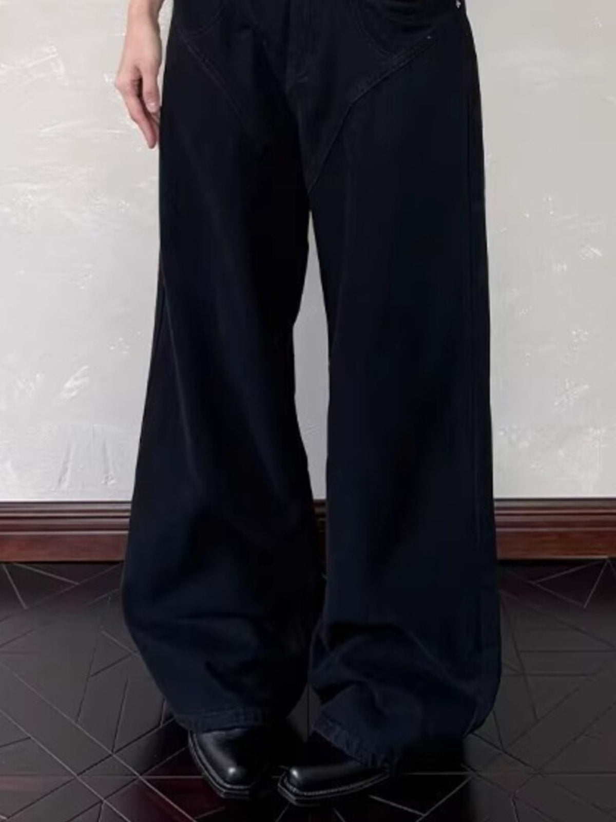 Men's Full Size Wide Leg Jeans Plus Size by Partner Label
