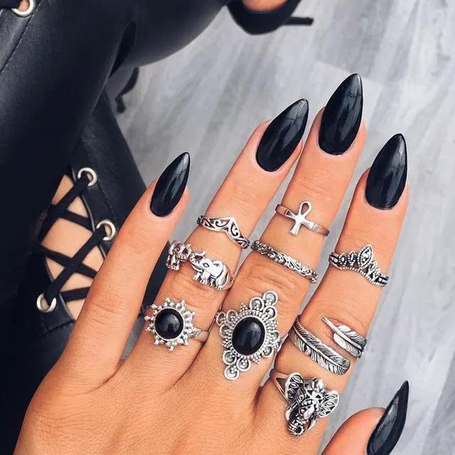 Our Favorite set of rings - Vintage Knuckle Rings! by Maiden-Art
