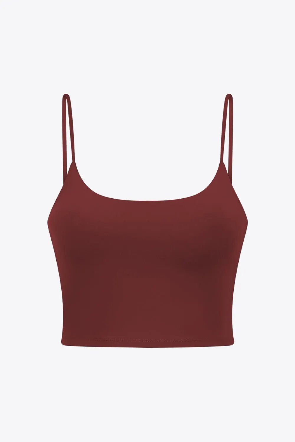 Millennia Feel Like Skin Scoop Neck Sports Cami by Millennia