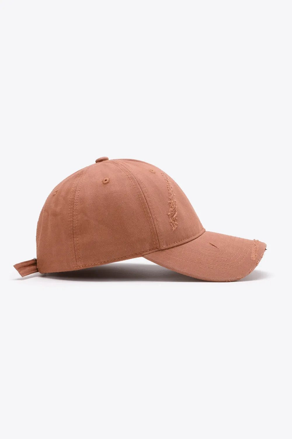 Distressed Adjustable Baseball Cap by Partner Label