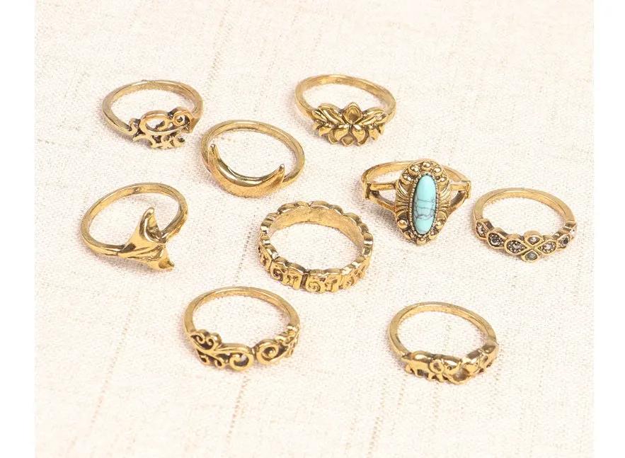 Our Favorite set of rings - Vintage Knuckle Rings! by Maiden-Art
