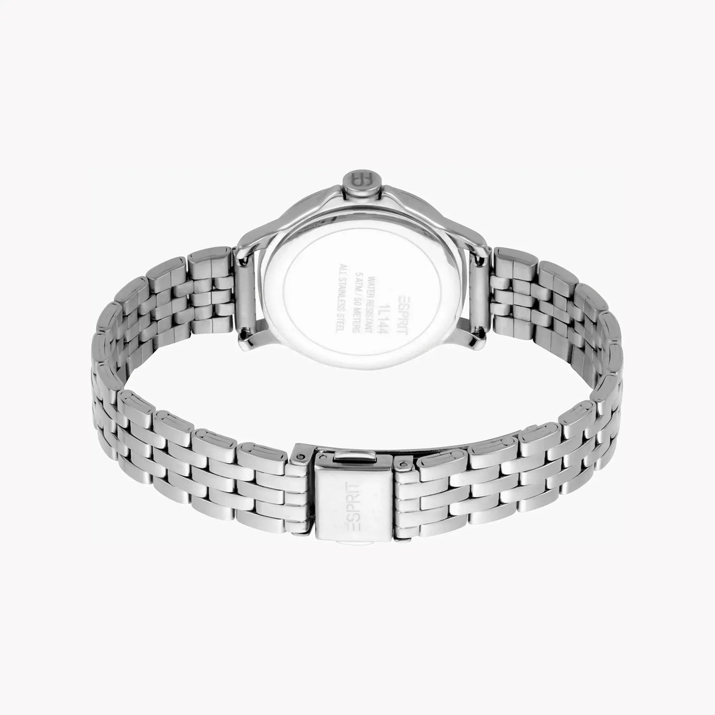 Esprit Women's Silver Stainless Steel Watch, Silver Dial | Es1l190m0025 by ESPRIT