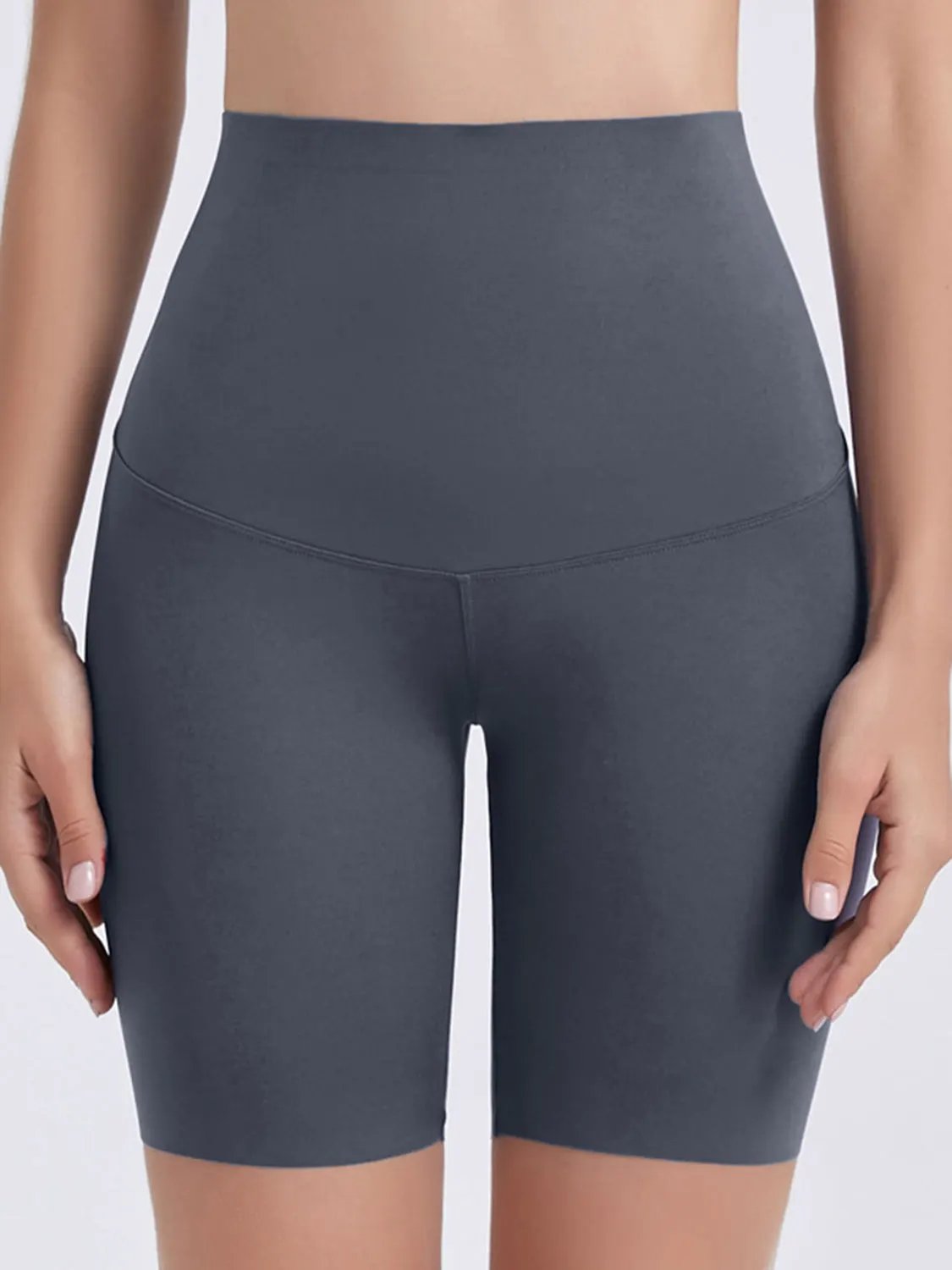 Wide Waistband Sports Shorts by Partner Label