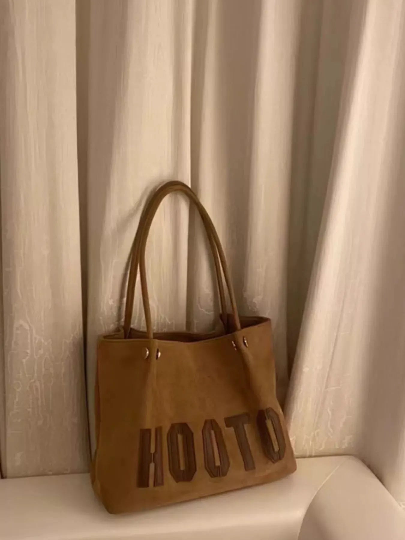 Lightweight Letter Tote Bag by Partner Label