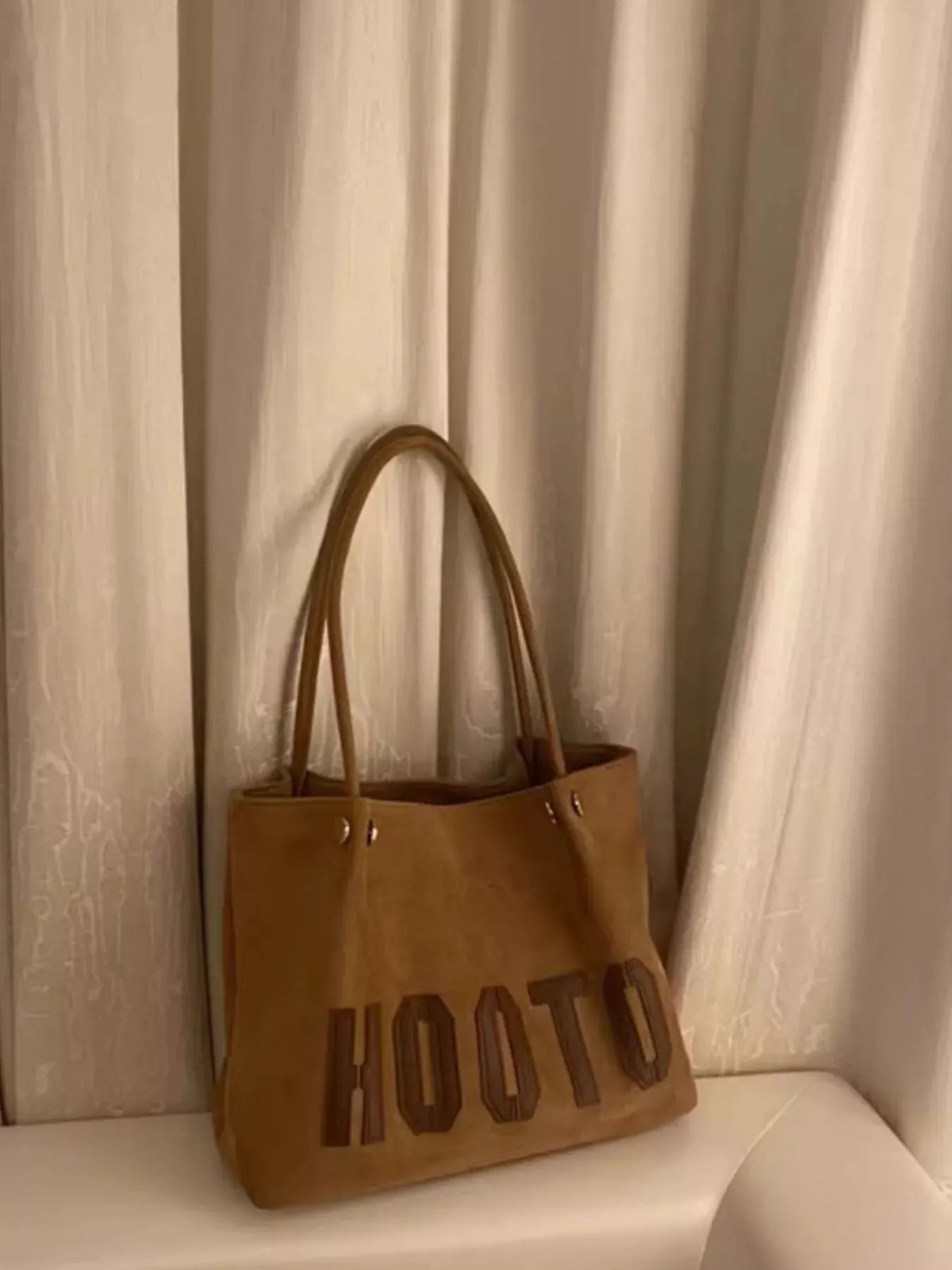 Lightweight Letter Tote Bag by Partner Label