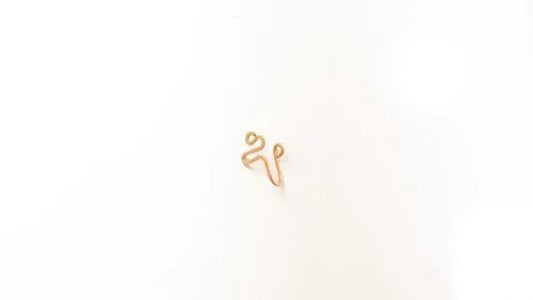 Piercing Trend No Hole False Lip Ring Lip Nail Lip Clip False Nose by Maiden-Art