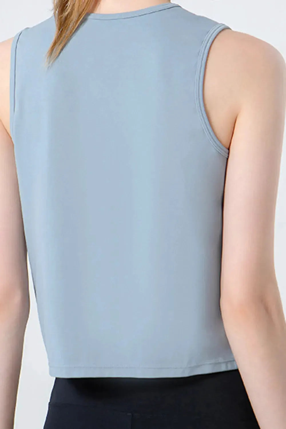 Round Neck Active Tank by Partner Label