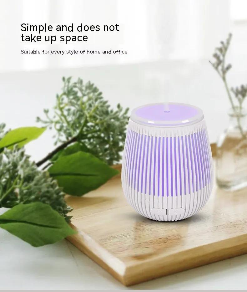 Creative USB Aromatherapy Humidifier Colorful Fragrance Lamp Ultrasonic Aroma Diffuser by Maiden-Art