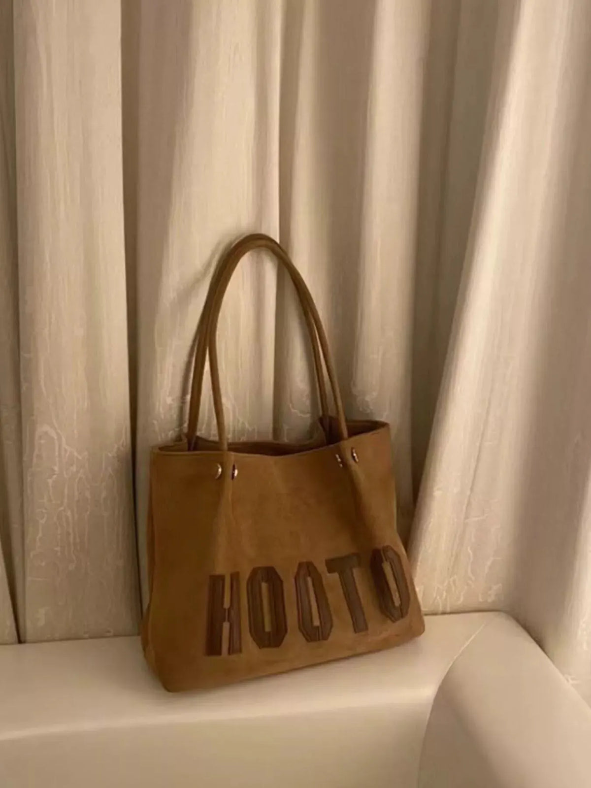 Lightweight Letter Tote Bag by Partner Label