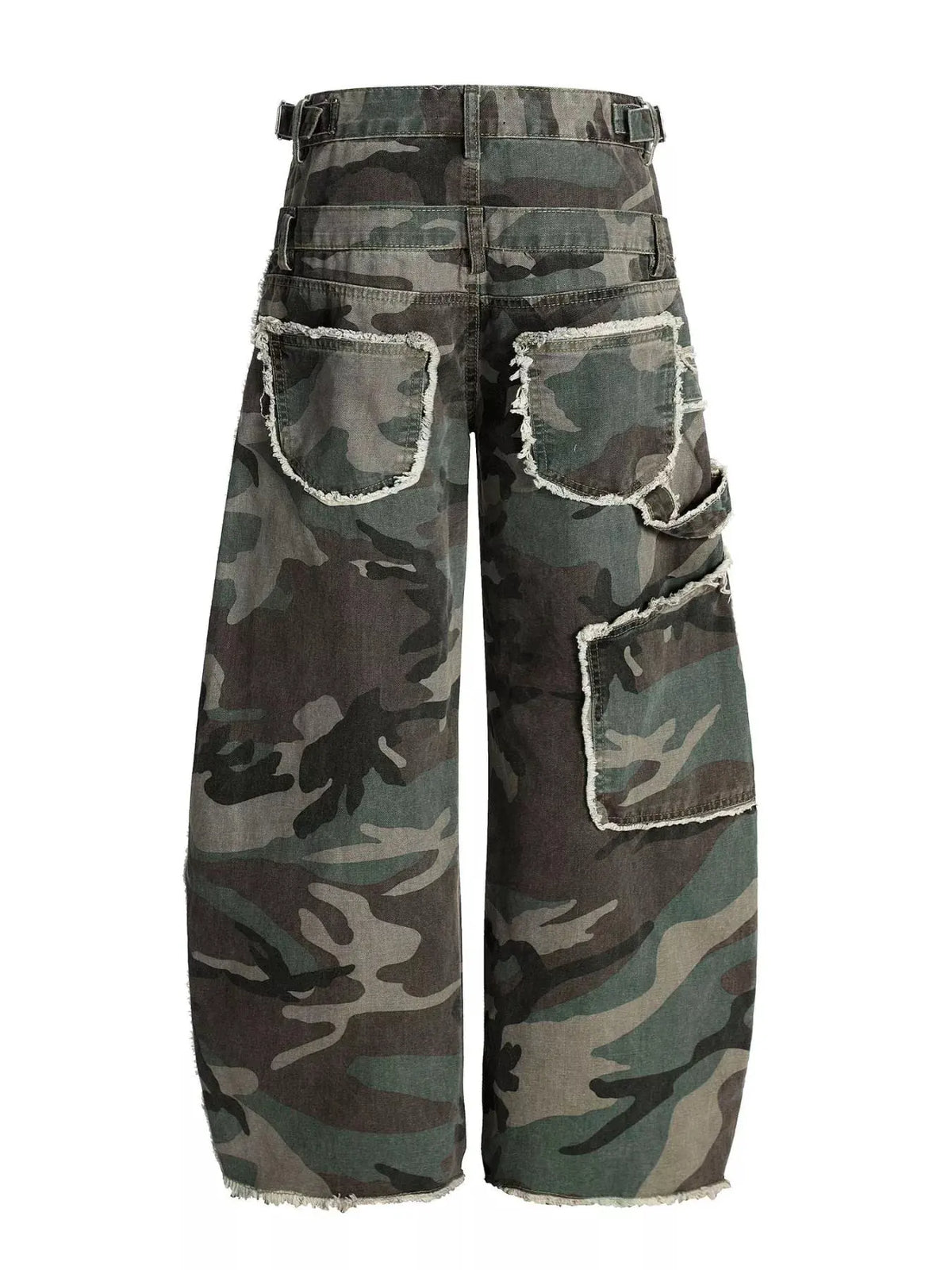 Men's Camouflage Wide-Leg Pants by Trendsi
