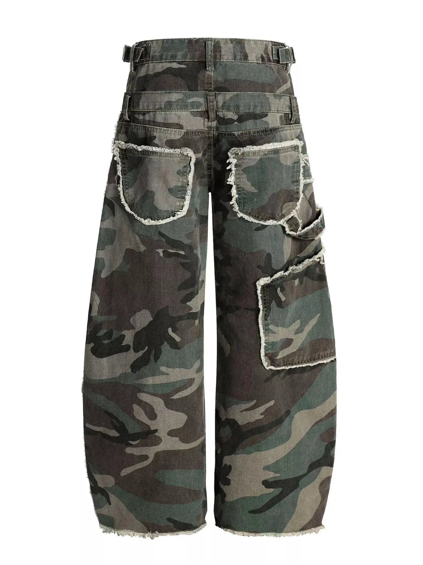 Men's Camouflage Wide-Leg Pants by Trendsi