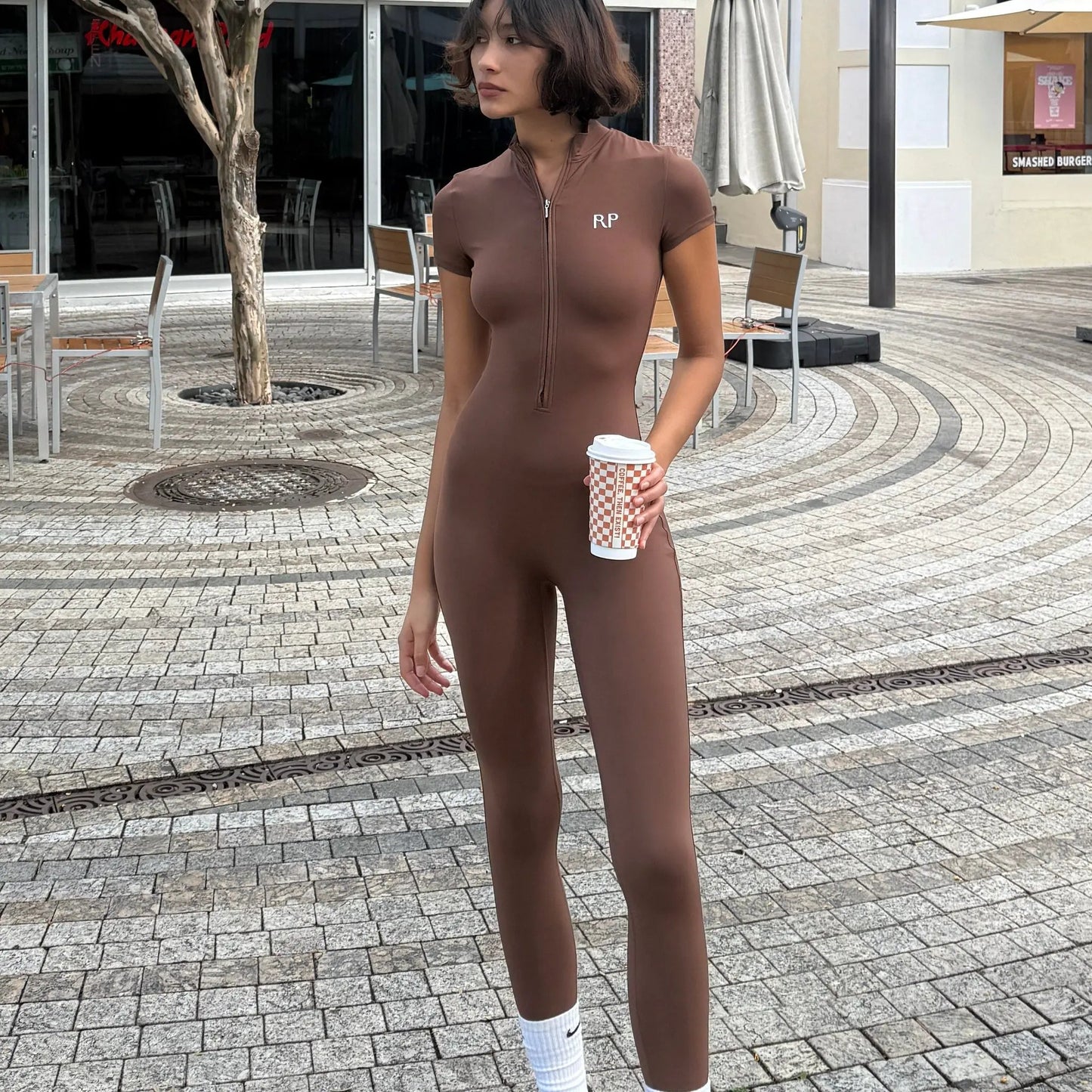 Scuba Zip Jumpsuit by Rockstar Peach