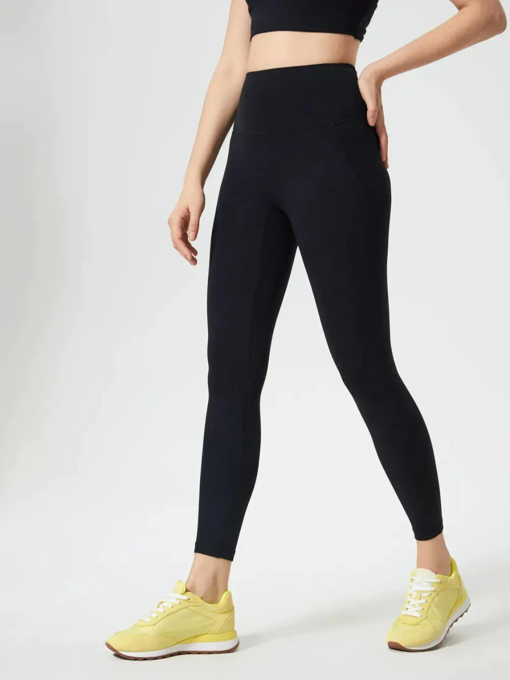 Millennia Wide Waistband Active Leggings by Millennia