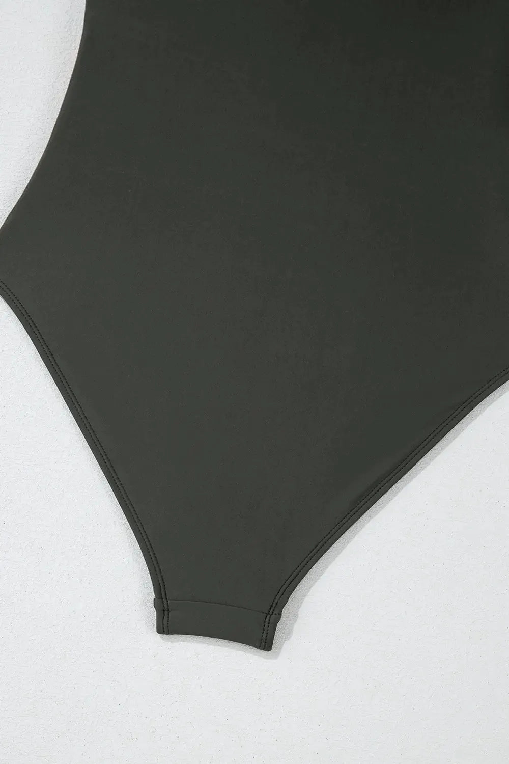 Color Block Padded Square Neck One Piece Swimsuit by Partner Label
