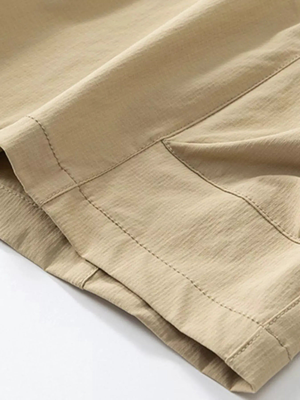Men's Plus Size Drawstring Cargo Shorts by Trendsi