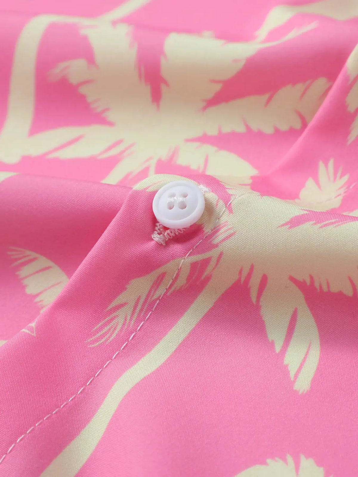 Men's Palm Tree Print Top and Shorts Summer Set by Trendsi