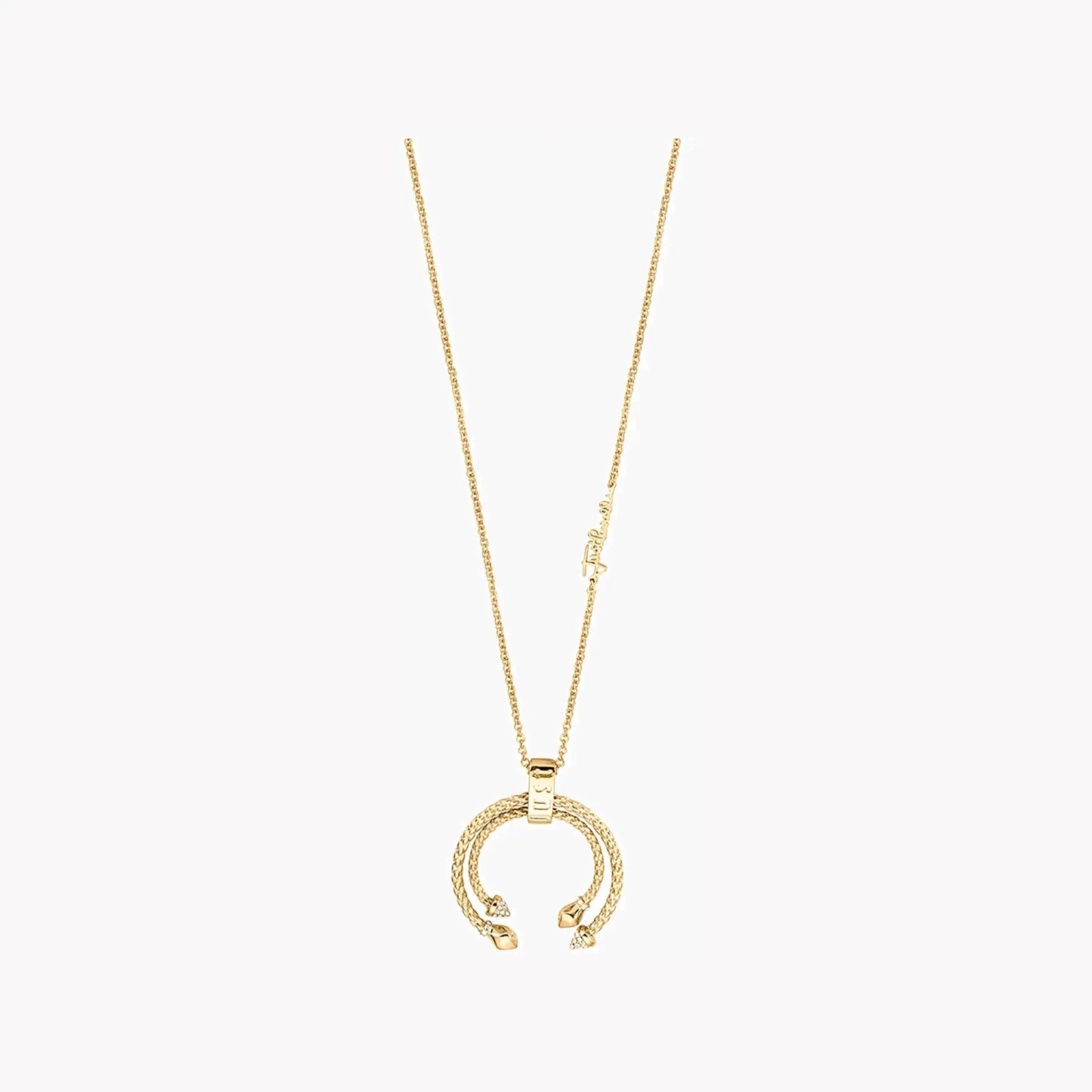 Just Cavalli Women's Gold Brass Necklace, Gold Tone | Jcnl00400200 by JUST CAVALLI