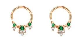 Jewelry Nose Ring Diamond No Hole Nose Fake Nose Ring by Maiden-Art