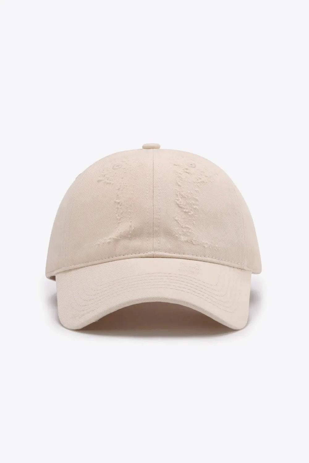 Distressed Adjustable Baseball Cap by Partner Label