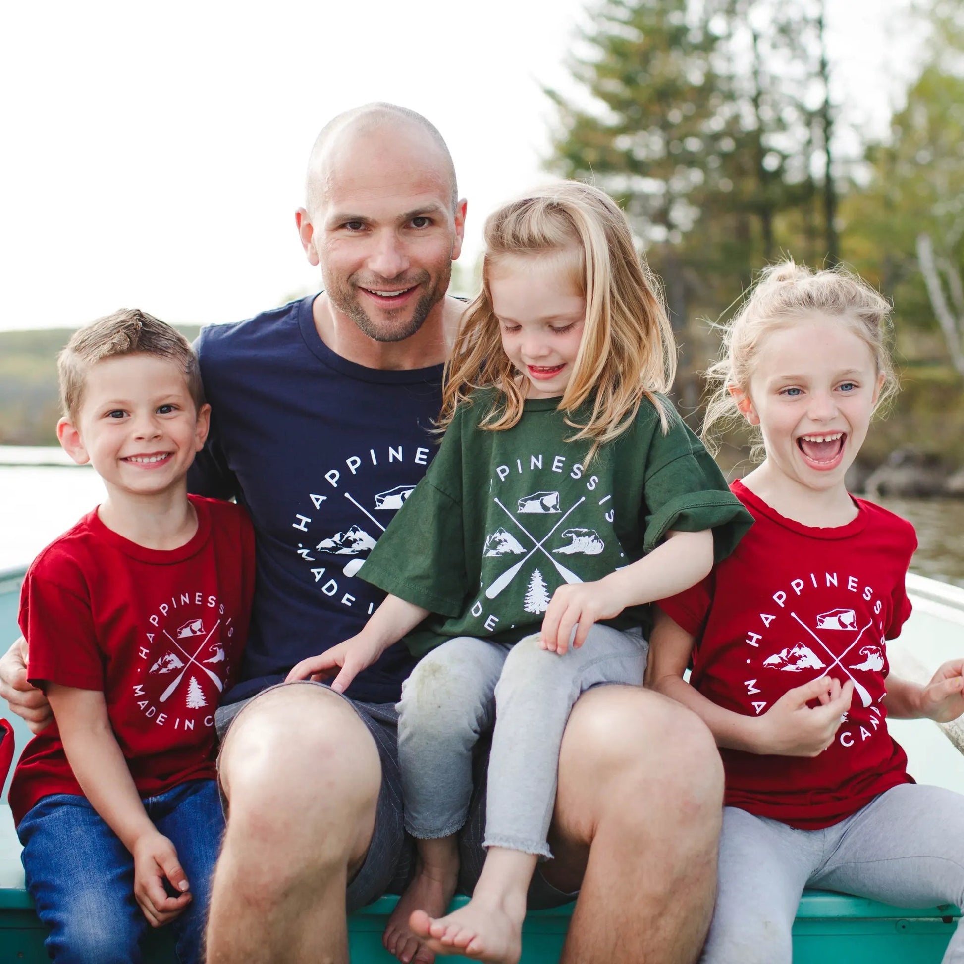 Youth Crest T-Shirt, Canada Red by Canada Collection
