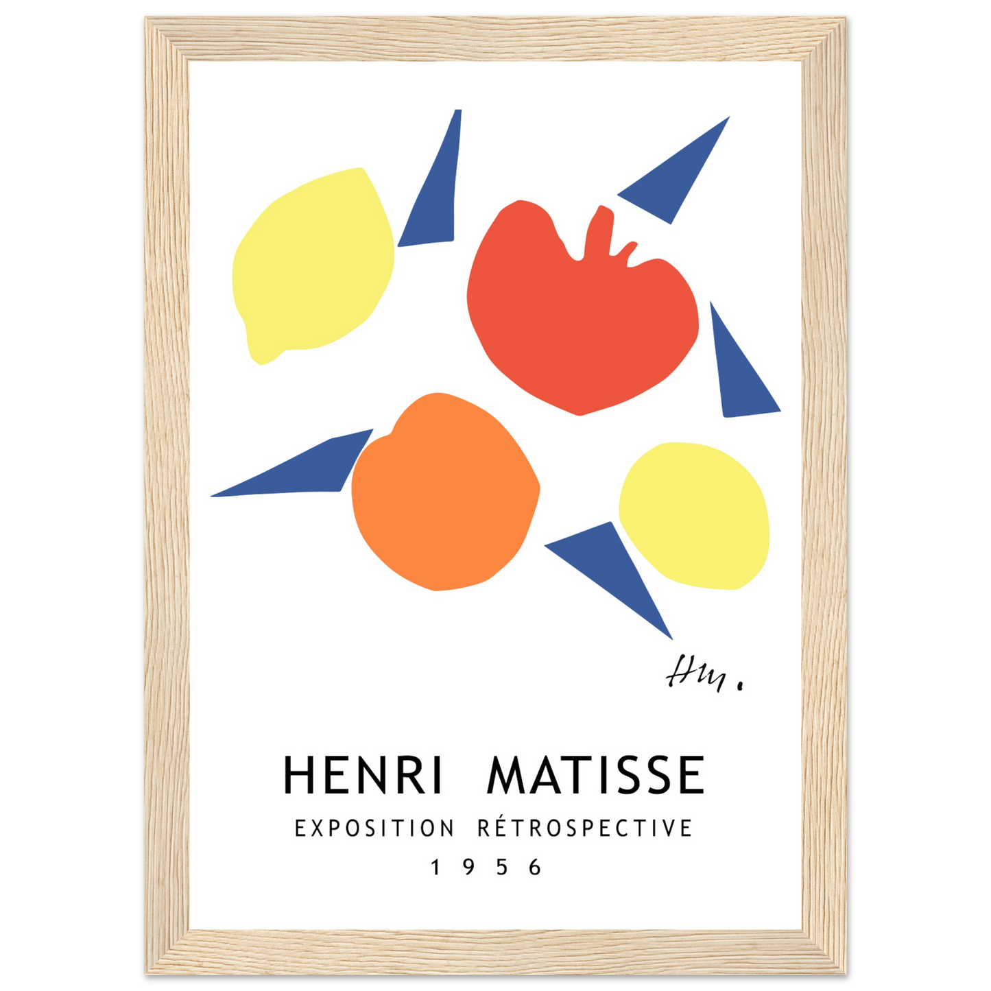 Henri Matisse Exposition Rétrospective poster by Art-O-Rama Shop