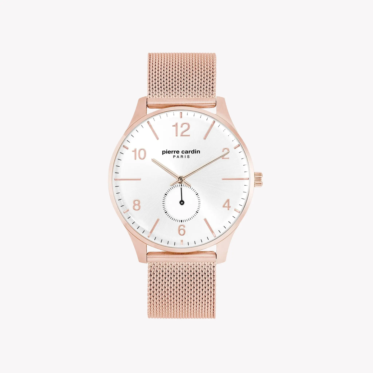 Pierre Cardin Men's Rose Gold Stainless Steel Watch, White Dial | Pc902671f131 by PIERRE CARDIN