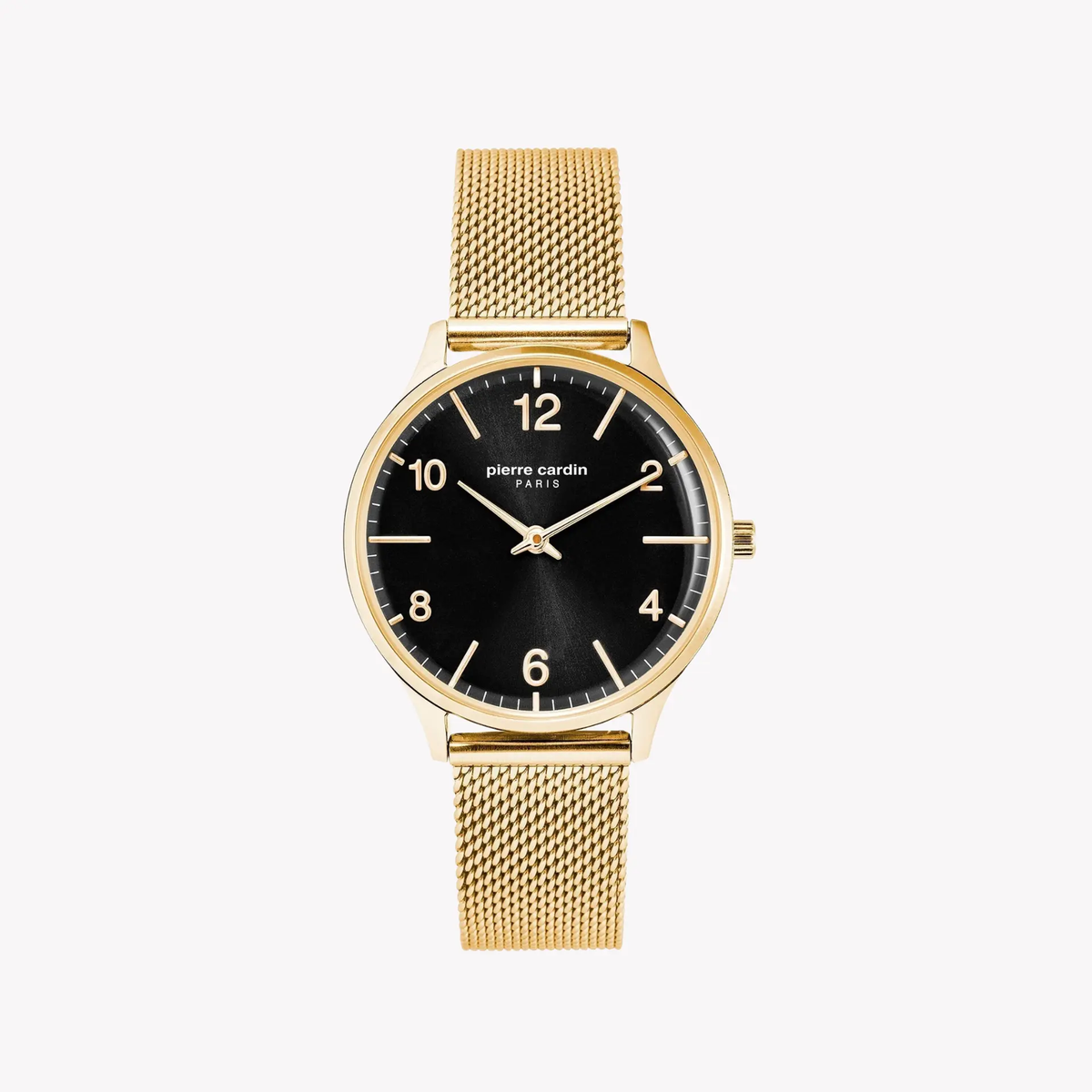 Pierre Cardin Women's Gold Watch, Black Dial | Pc902722f106 by PIERRE CARDIN
