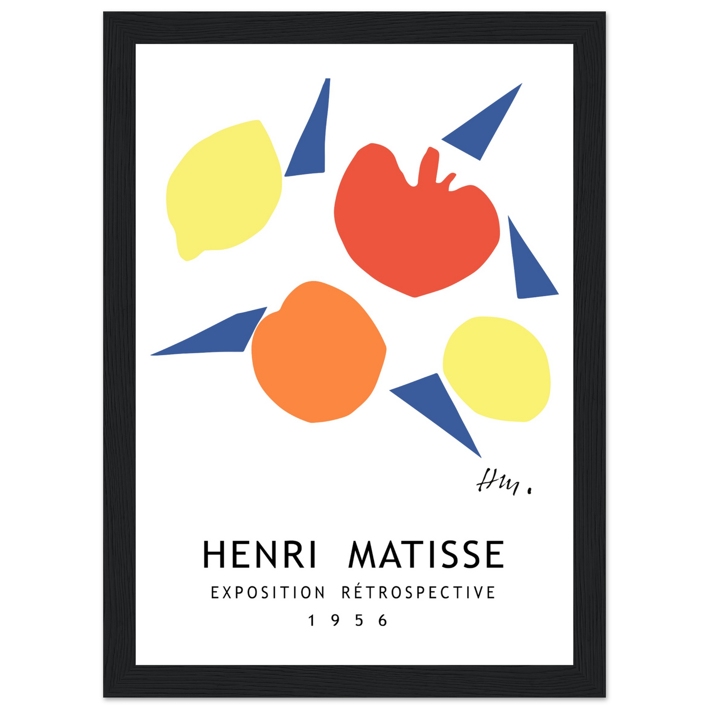 Henri Matisse Exposition Rétrospective poster by Art-O-Rama Shop