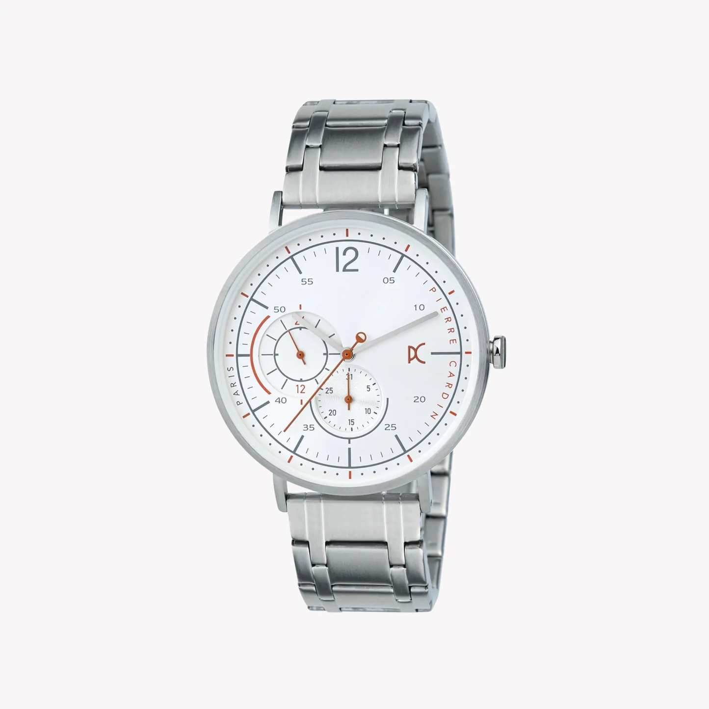 Pierre Cardin Men's Silver Watch, Blue Dial | Cbn.3026 by PIERRE CARDIN