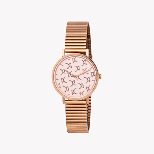 Pierre Cardin Women's Rose Gold Watch, Pink Dial | Cbv.1540 by PIERRE CARDIN