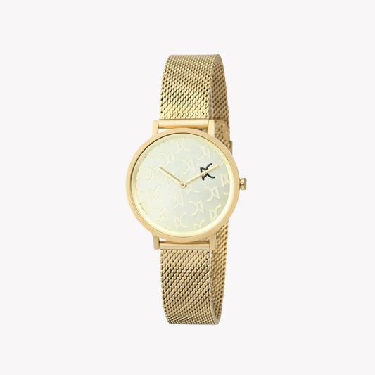 Pierre Cardin Women's Gold Stainless Steel Watch, Champagne Dial | Cbv.1518 by PIERRE CARDIN