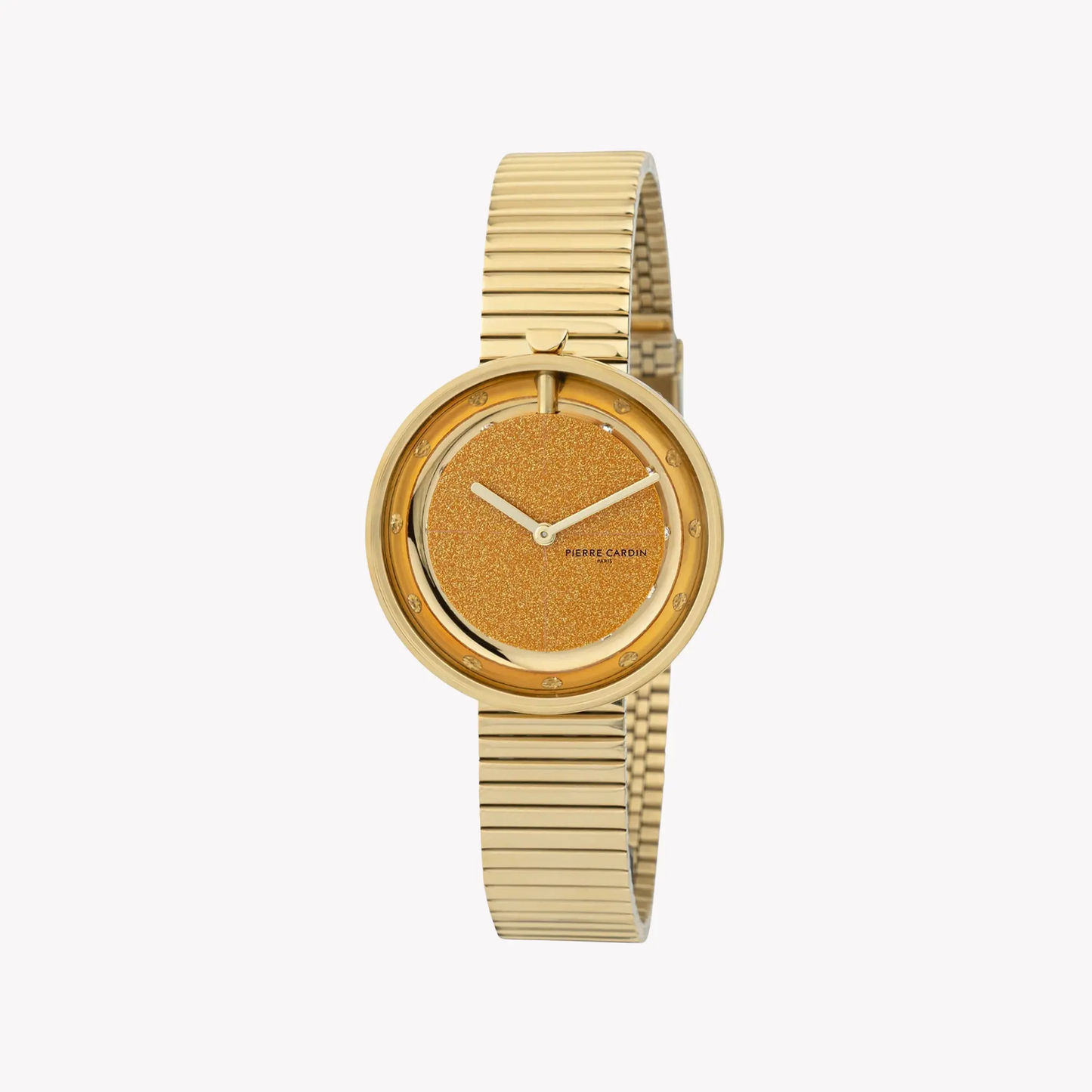 Pierre Cardin Women's Gold Stainless Steel Watch, Champagne Dial | Cma.0012 by PIERRE CARDIN