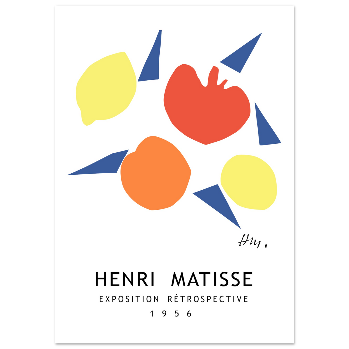 Henri Matisse Exposition Rétrospective poster by Art-O-Rama Shop