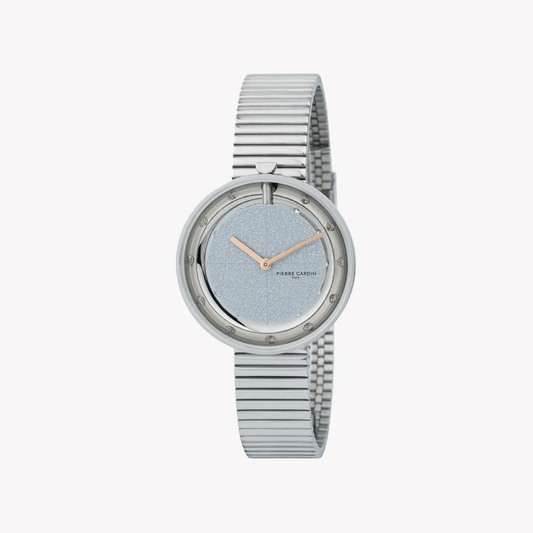 Pierre Cardin Women's Silver Stainless Steel Watch, Silver Dial | Cma.0014 by PIERRE CARDIN