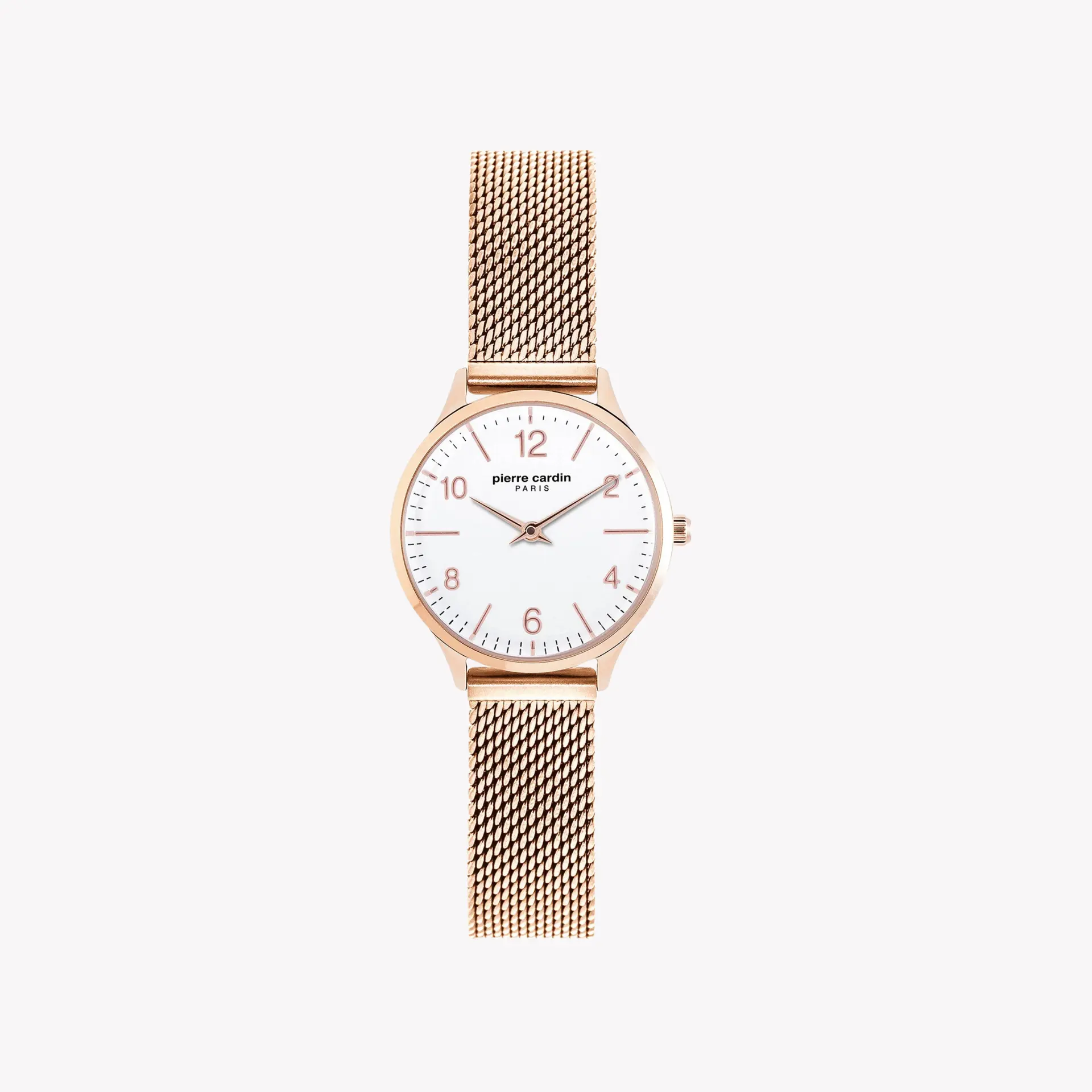 Pierre Cardin Women's Rose Gold Watch, White Dial | Pc902682f120 by PIERRE CARDIN