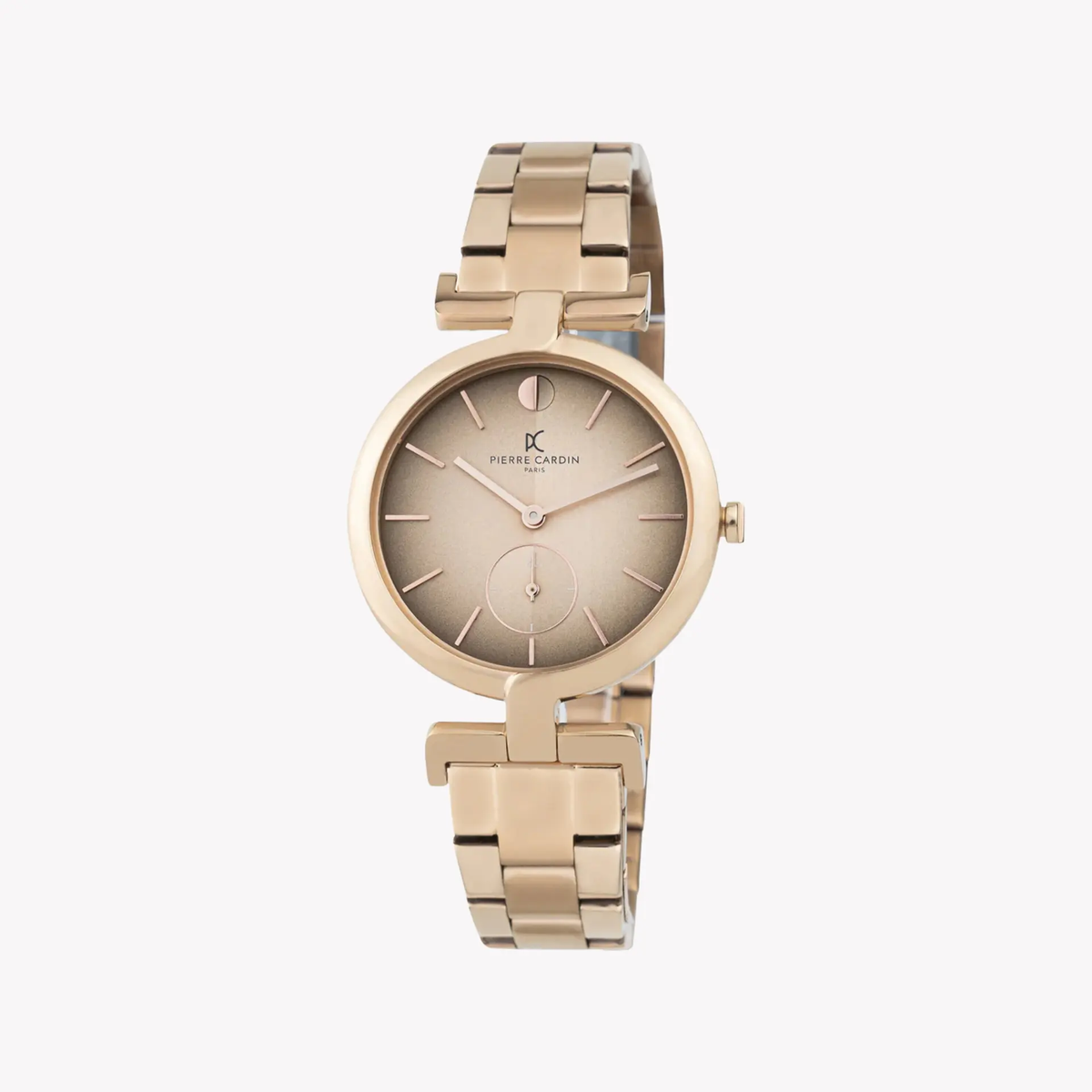Pierre Cardin Women's Rose Gold Watch, Brown Dial | Cmd.3526 by PIERRE CARDIN