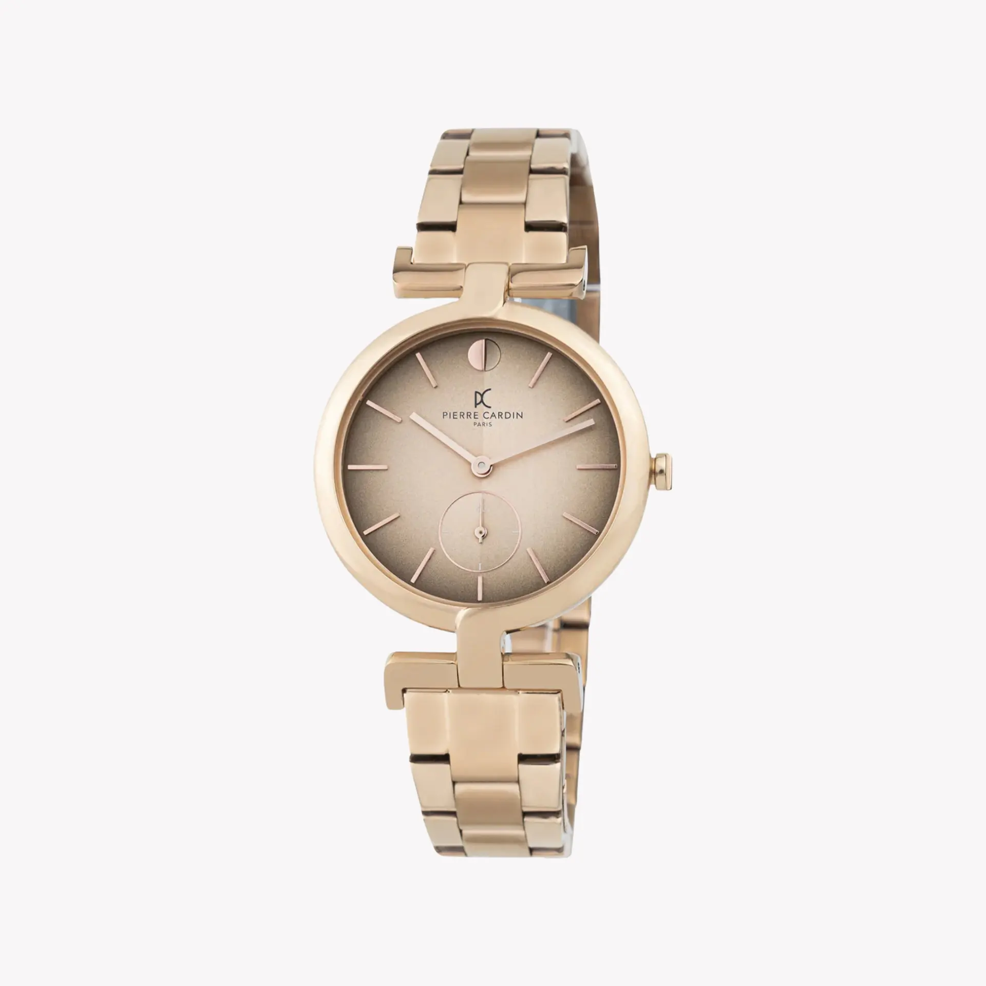 Pierre Cardin Women's Rose Gold Watch, Brown Dial | Cmd.3526 by PIERRE CARDIN