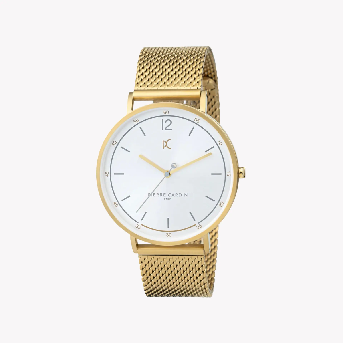 Pierre Cardin Men's Gold Stainless Steel Watch, Silver Dial | Cbn.3014 by PIERRE CARDIN