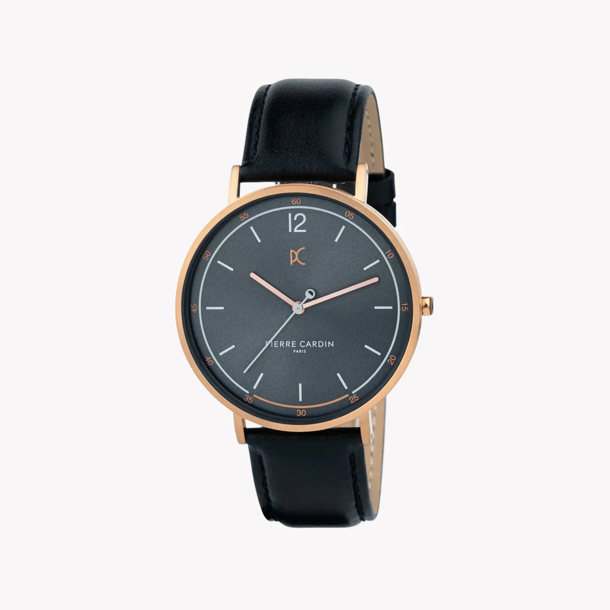 Pierre Cardin Men's Stainless Steel Rose Gold Watch, Gray Dial | Cbn.3009 by PIERRE CARDIN