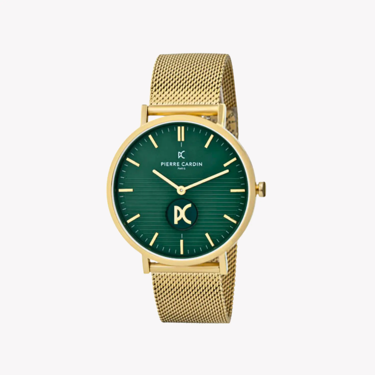 Pierre Cardin Men's Gold Stainless Steel Watch, Green Dial | Cbv.1046 by PIERRE CARDIN