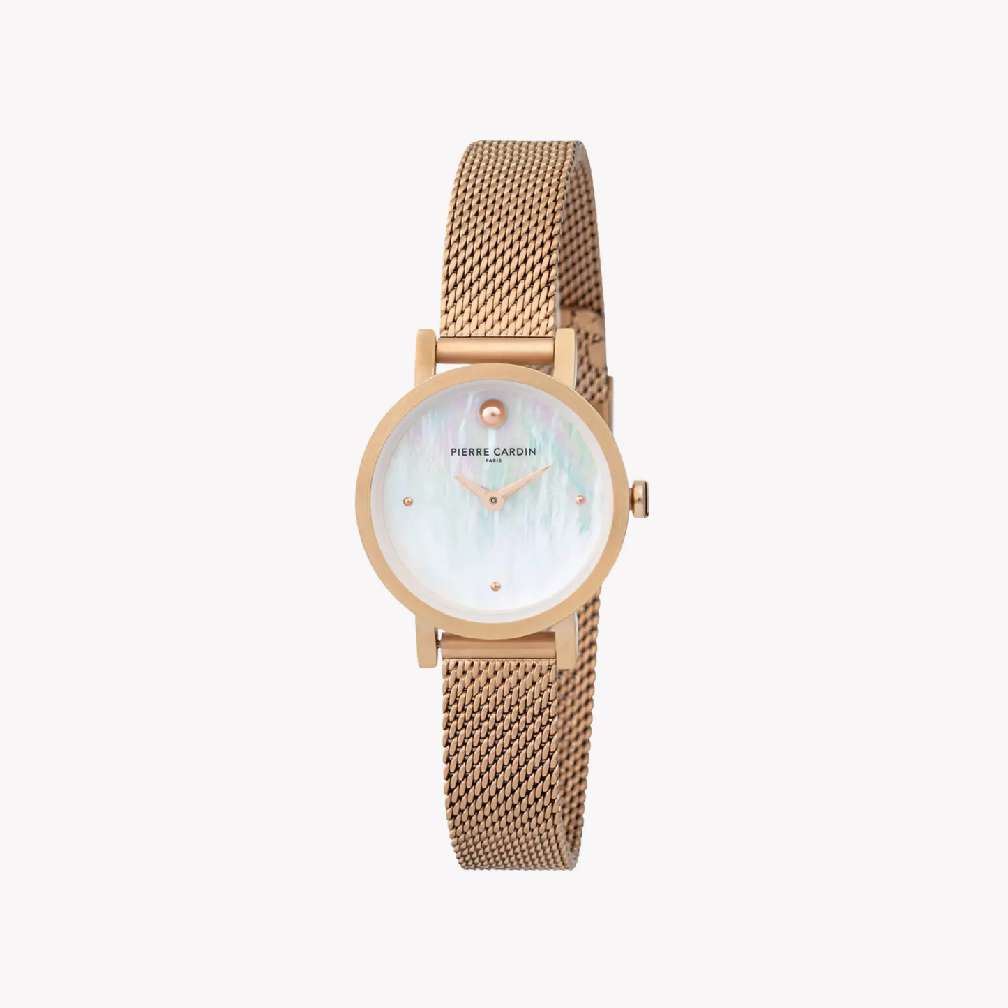 Pierre Cardin Women's Rose Gold Watch, White Dial | Ccm.0524 by PIERRE CARDIN