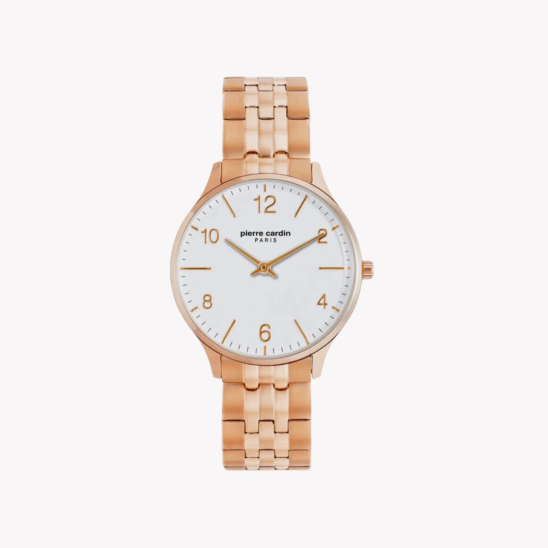 Pierre Cardin Women's Rose Gold Watch, White Dial | Pc902722f120 by PIERRE CARDIN