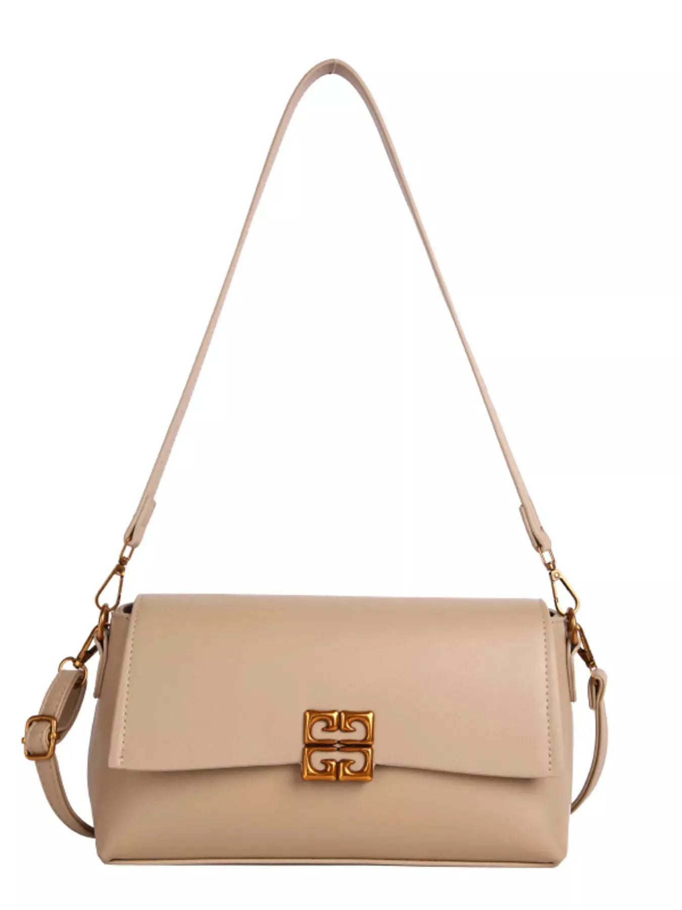 Leather Flap Crossbody Bag by Partner Label