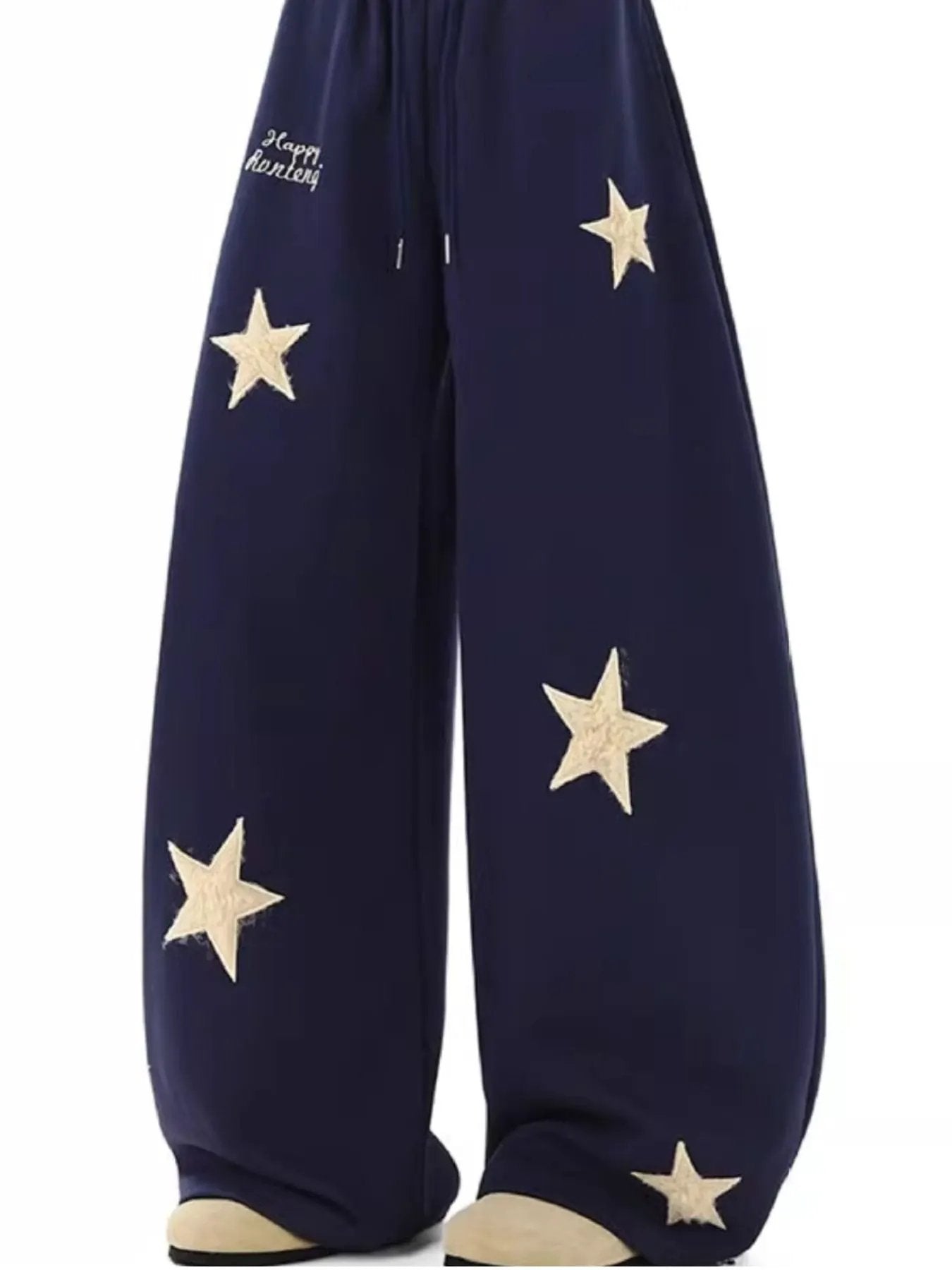 Men's Star Wide Leg Sweatpants by Partner Label
