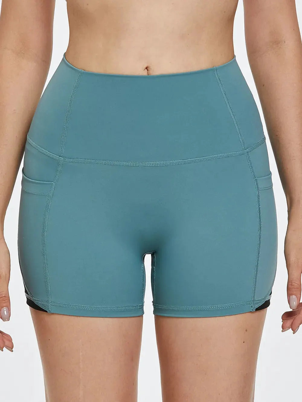 High Waist Active Shorts by Partner Label