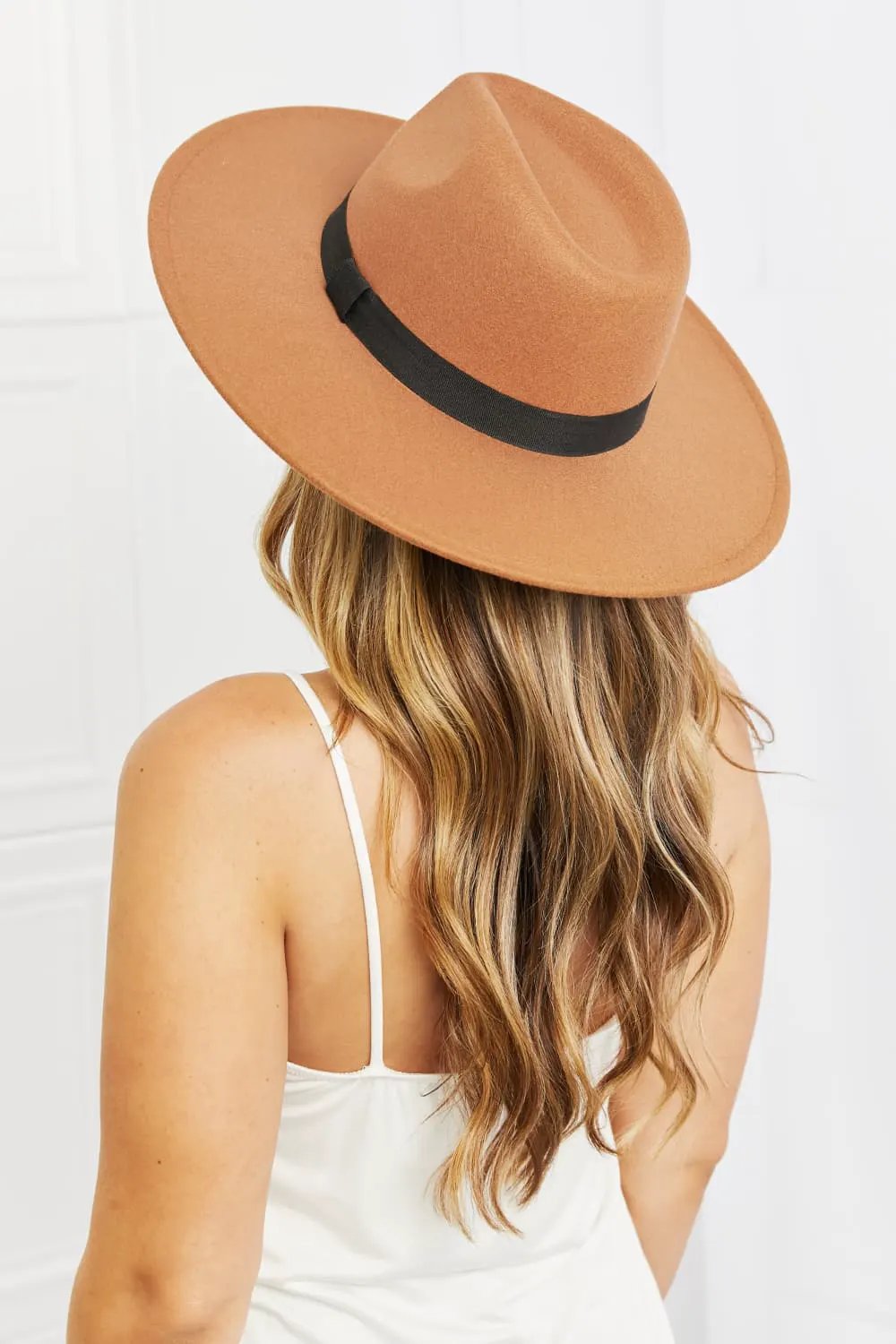 Fame Enjoy The Simple Things Fedora Hat by Fame